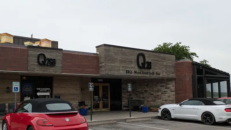 The front of Q39 South barbecue restaurant
